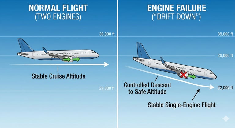 a diagram of a plane with a plane flying through the sky