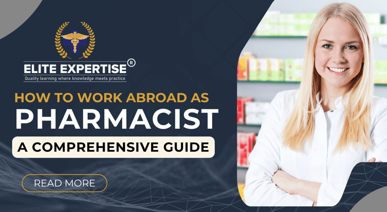 How to work as a pharmacist in abroad