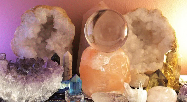 cristales para sesiones de reiki