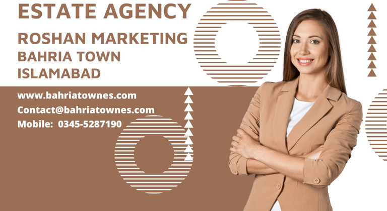 a business card for a real estate agent