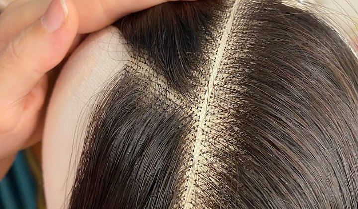 The denser and smaller the knots, the more natural and beautiful the hair looks