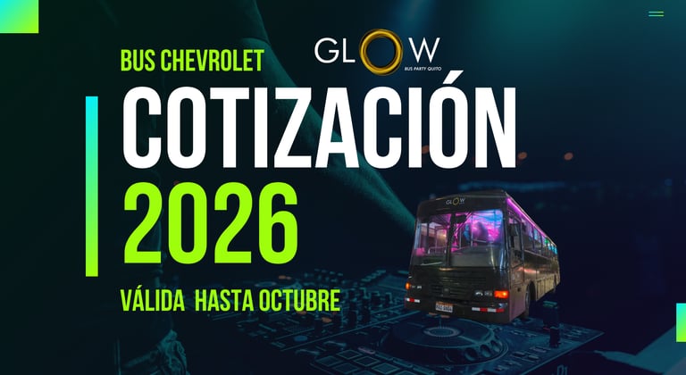 COTIZACION BUS PARTY QUITO CHEVROLET