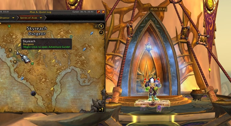 SKyreach Location, wow, midnight, wowprimer, midnight mythic season1