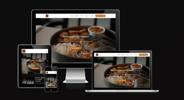 site web restaurant sambawa