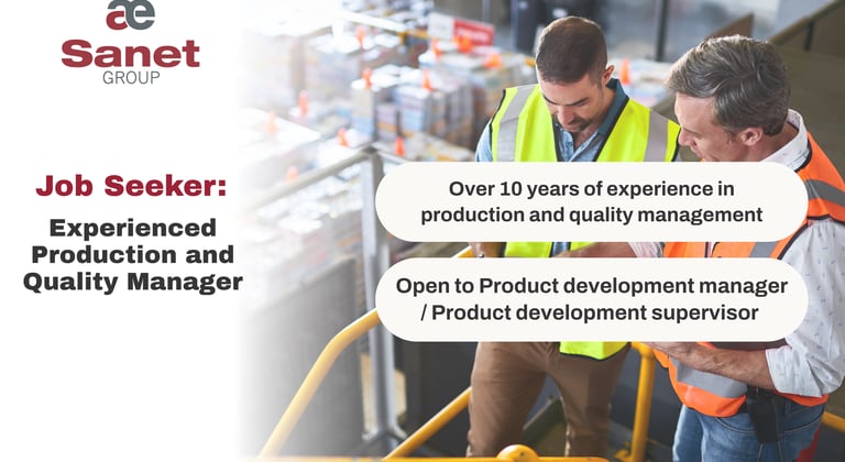 Production and quality manager