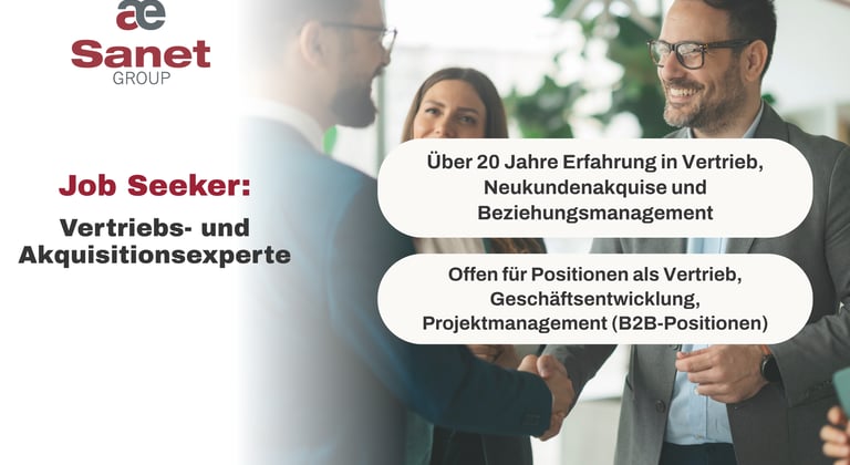 Vertriebs- und Akquisitionsexperte