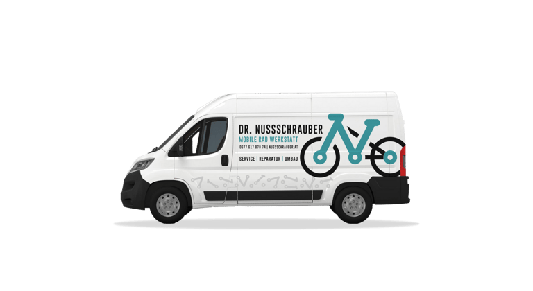 Werkstatt Bus mobil Rad Nussschrauber