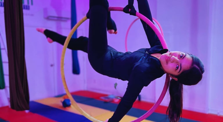 kids Classes -lyra aerial hoop long island