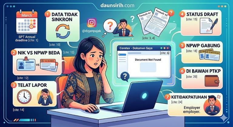 Bukti Potong Tidak Muncul di Coretax
