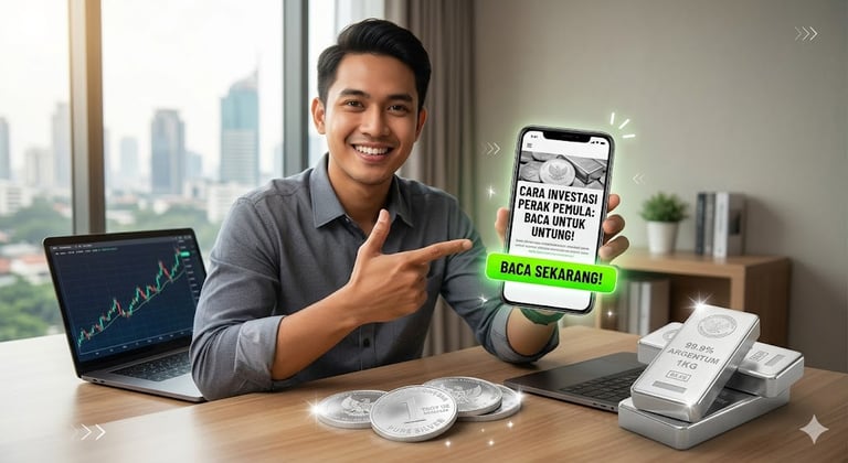 panduan cara investasi perak pemula