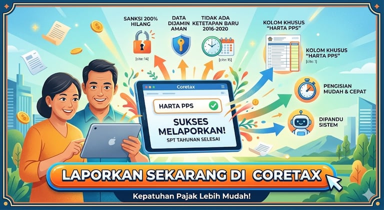 Wajib pajak mempraktikkan cara lapor harta pps di coretax dengan mudah