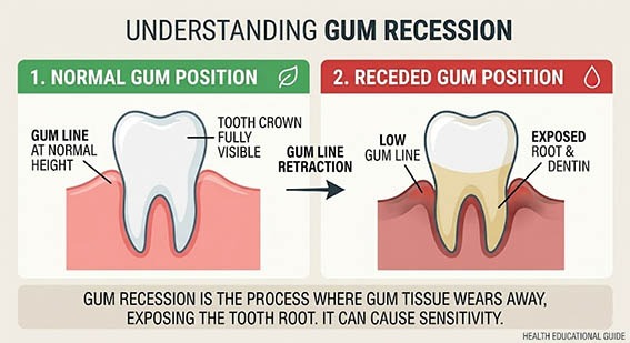 Understanding gum recession