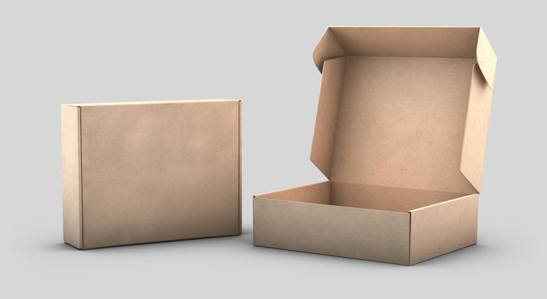 Boîte d'expédition éthique
