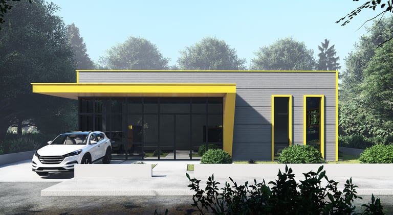 Showroom si spatiu pentru birouri 