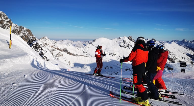 Skilehrerausbildungskurs Landeslehrer Gruppe
