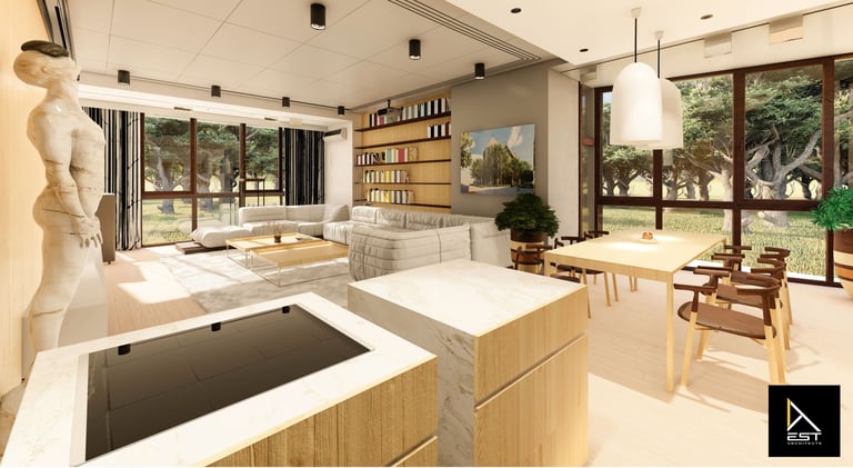 Design interior open space