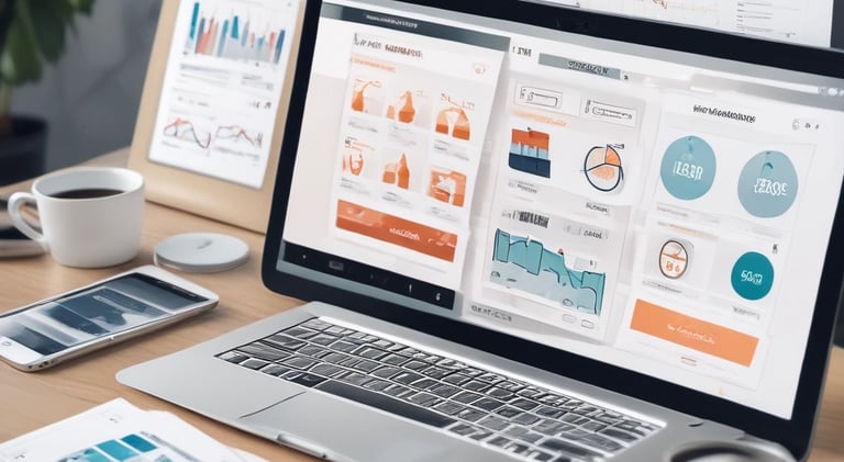 A diverse group of international students engaged in an online lesson.