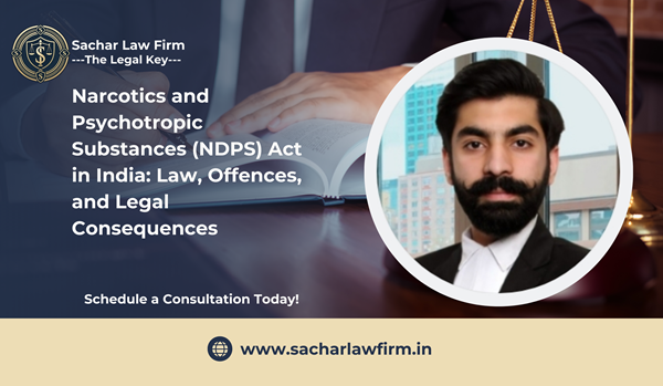 Narcotics and Psychotropic Substances (NDPS) Act in India: Law, Offences, and Legal Consequences