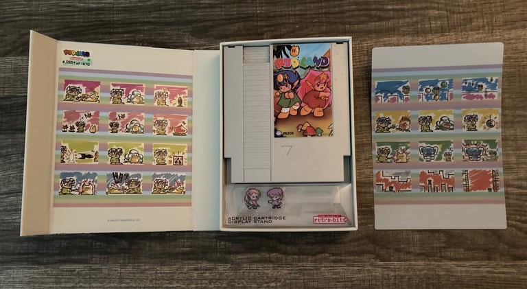 Retro-Bit Rodland Inside of NES Box