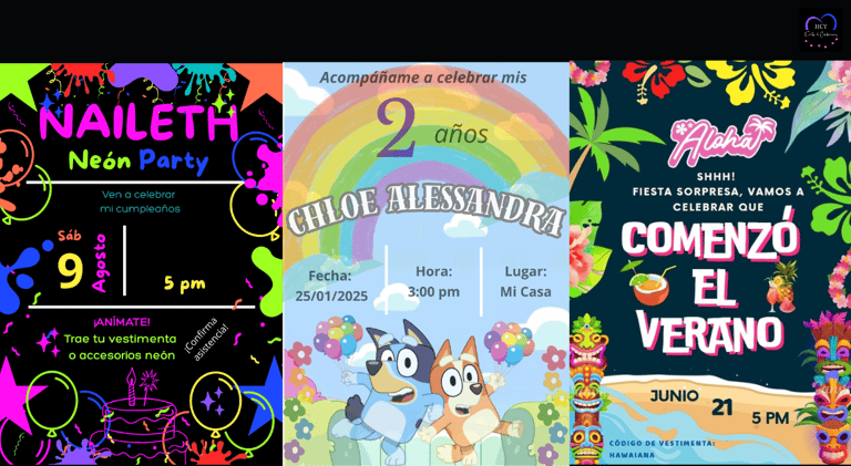 invitaciones para eventos
