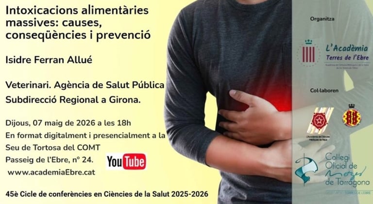 Conferència: Intoxicacions alimentàries massives