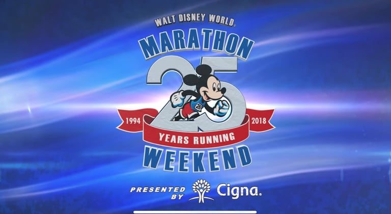 2018 runDisney Walt Disney World Marathon Weekend logo