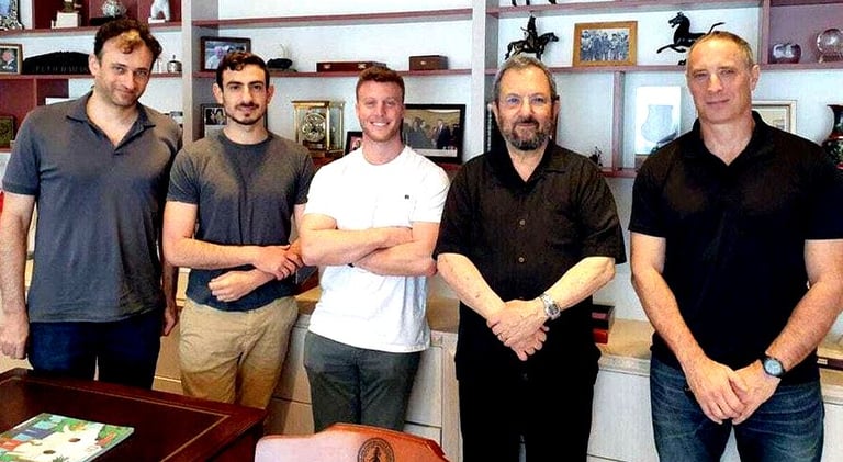 former Israeli intelligence officials including ex-Prime Minister Ehud Barak