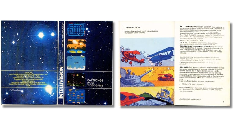 Catálogo Intellivision Digiplay 1979 