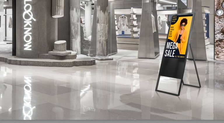 Digital A-Board Displays