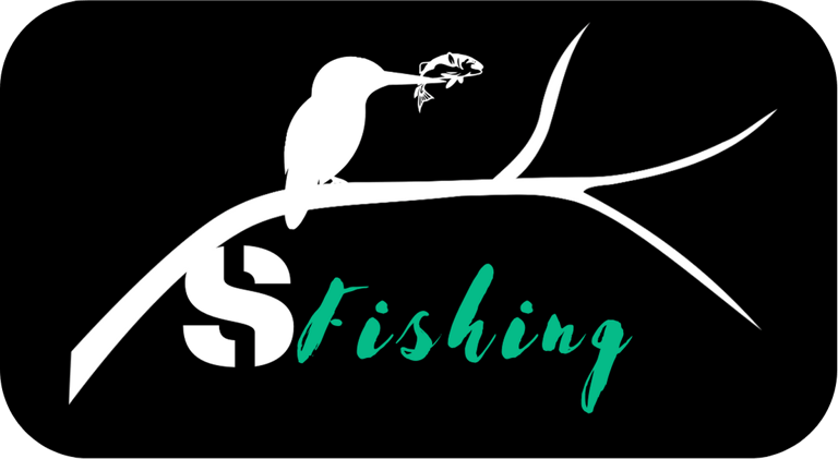 logo sycomorusfishing martin pescador con pez en rama