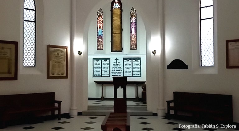 Capilla del Cementerio de Disidentes de Llavallol