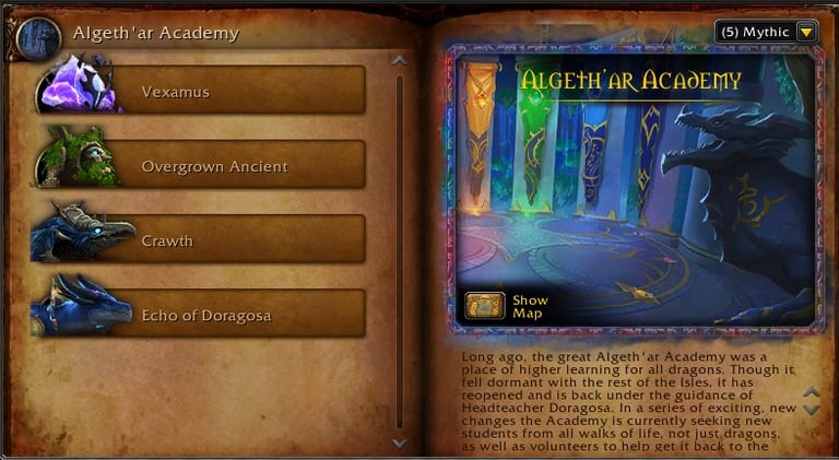Algeth'ar Academy, wow, midnight, wowprimer, midnight mythic season1