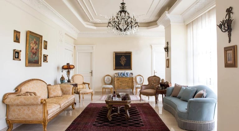 Allegria villa aerial golf view drone photo