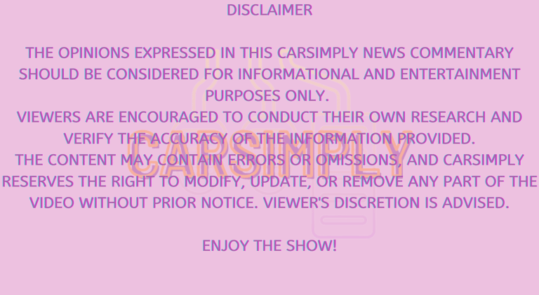 a sign with a "viewer discretion in advised" disclaimer purple background