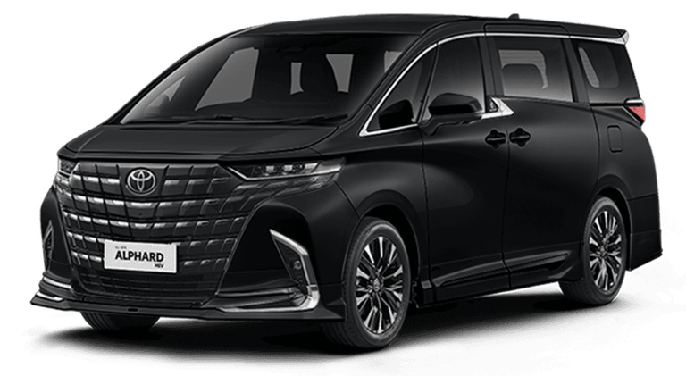 ALPHARD HYBRID 2024 HITAM