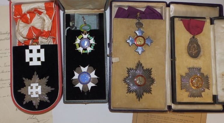 Civilian GBE, KCB medal group awarded to Sir Otto Niemeyer