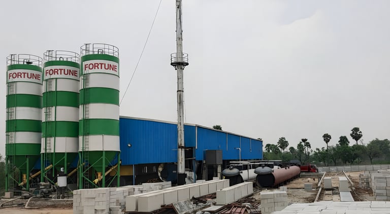 AAC Block Making Machine Manufacturer in India – Fortune Engineering Works