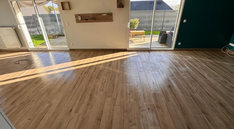 carrelage imitation parquet normandie