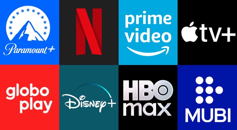 canais de streaming