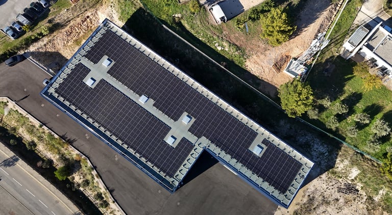 centrale photovoltaïque en toiture