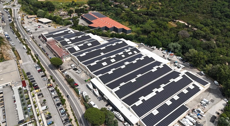 centrale photovoltaïque sur toitures en revente totale 