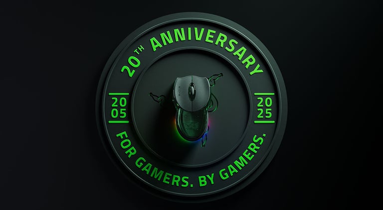 Mouse Boomslang 20º Aniversário Chega em Edição Limitada de 1.337 Unidades - Divulgação/Razer