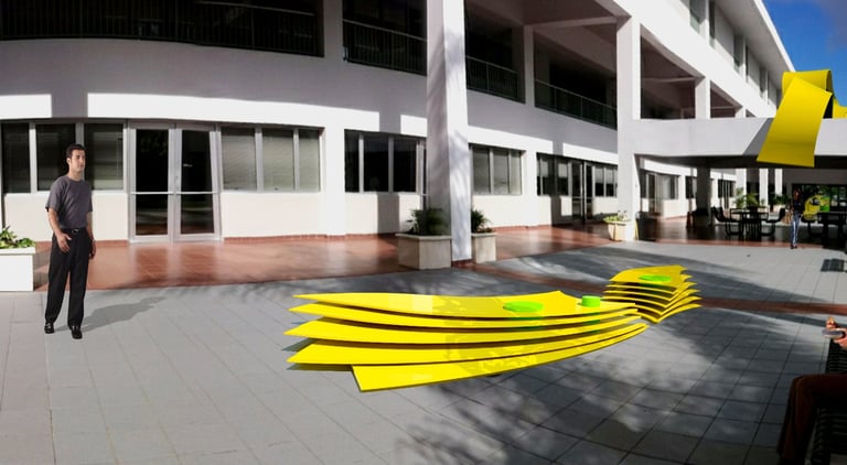 Inter Leyes Courtyard, Sculture Furniture