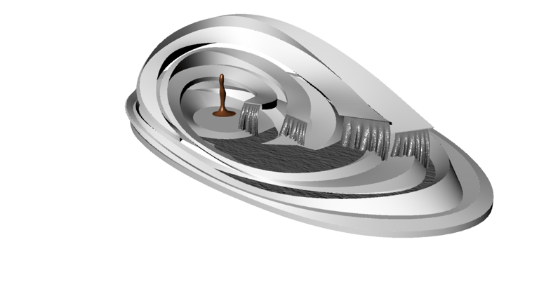 La Gota del Cantaro Installation, Urban Sculpture