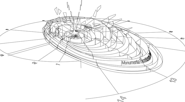 La Gota del Cantaro Installation, Urban Sculpture