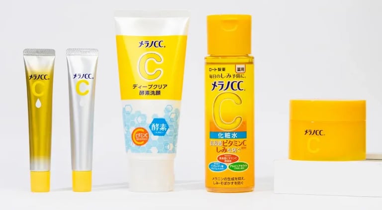 melano cc marca de skincare japones j-beauty
