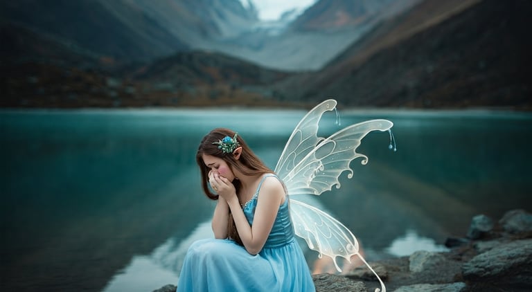 Fairy crying at Ansoo lake