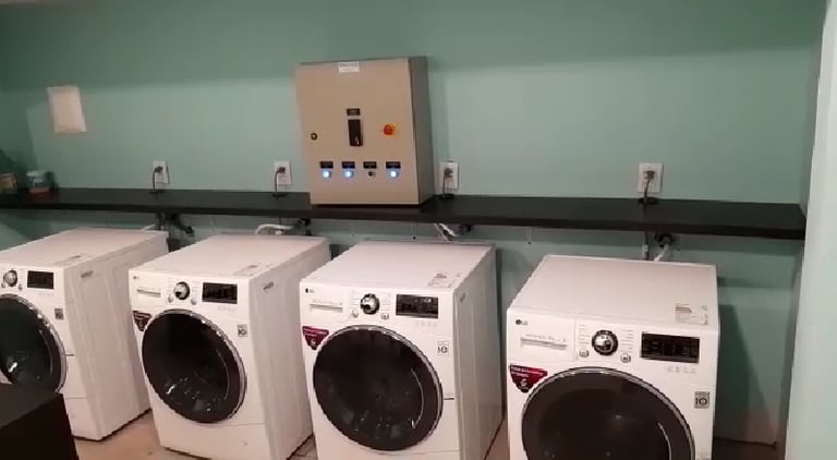 Automação Lavanderia