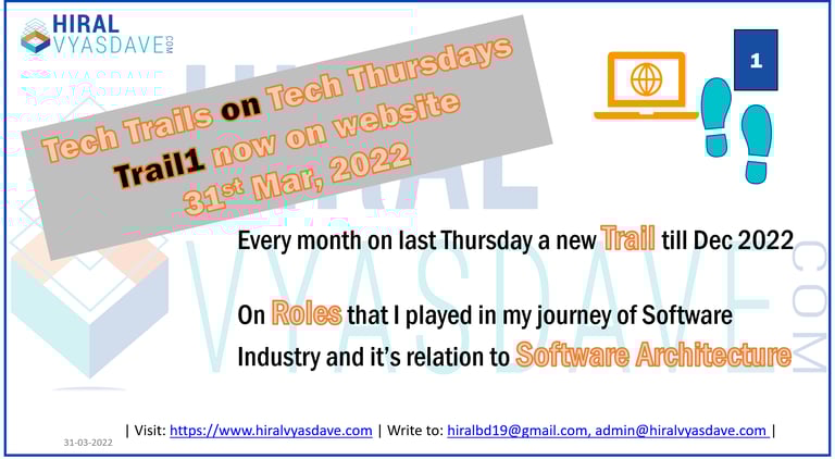 Tech Trails by Hiral (Vyas) Dave