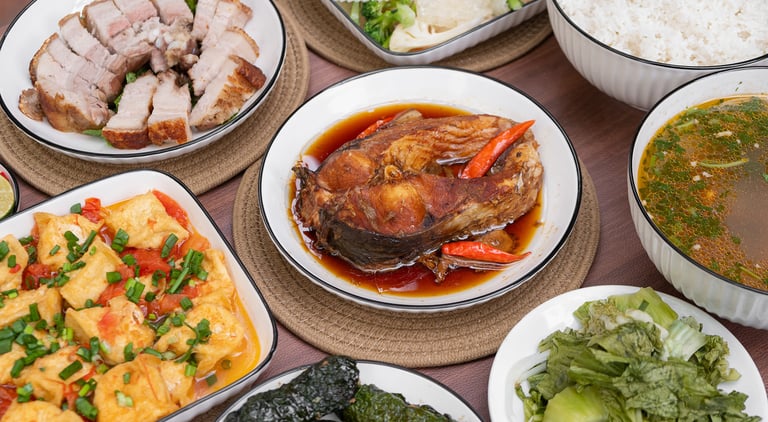 Cá trắm kho